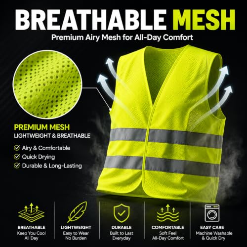Safety Vests High Visibility Reflective Vest