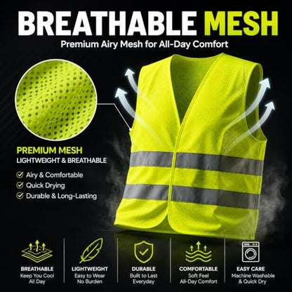 Safety Vests High Visibility Reflective Vest