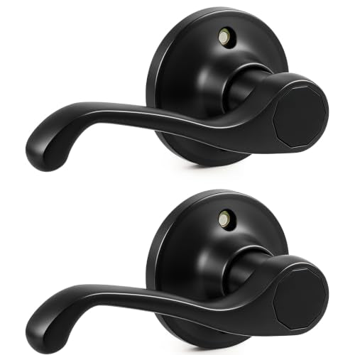 Door Handles Black Gold