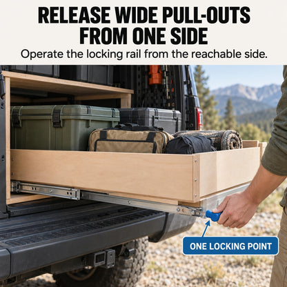32 Inch Heavy Duty Locking Drawer Slides (32 Inch)