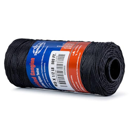 Braided Black Nylon String