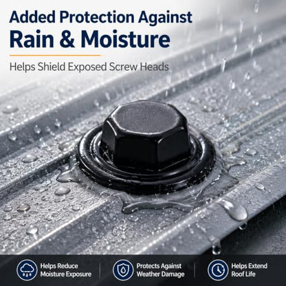 Metal Roof Screw Caps