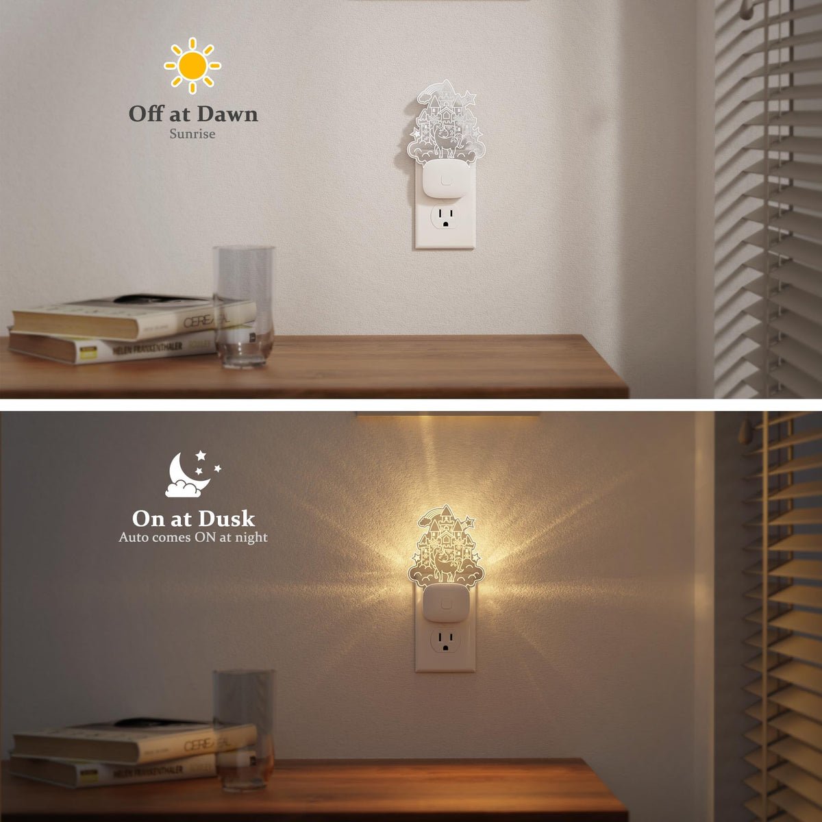 LED Night Light (RGB-CA / 2 Pack)