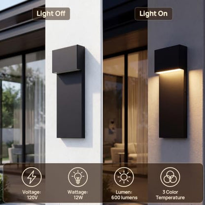 Modern LED Outdoor Wall Sconce