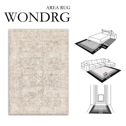 2'6x12 Beige Neutral Kitchen Hallway Runner Rug (Rw | Ly-beige / 2'6" x 12' (Runner))