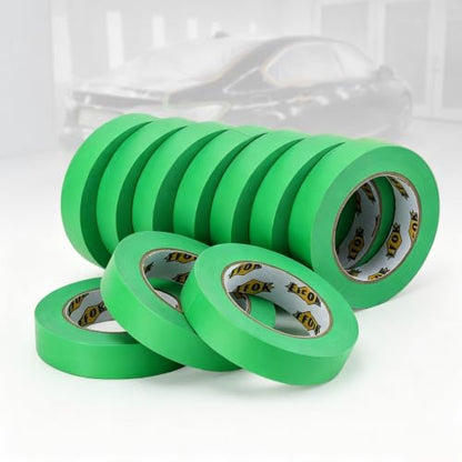 10 Rolls Painters Automotive Masking Tape 1 inch x 55 Yards