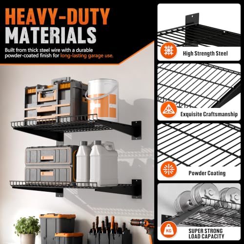 Garage Wall Shelving