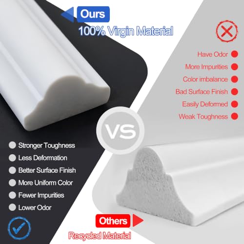 Peel and Stick Wall Molding Kit (63 x 31in+63 x 72in)