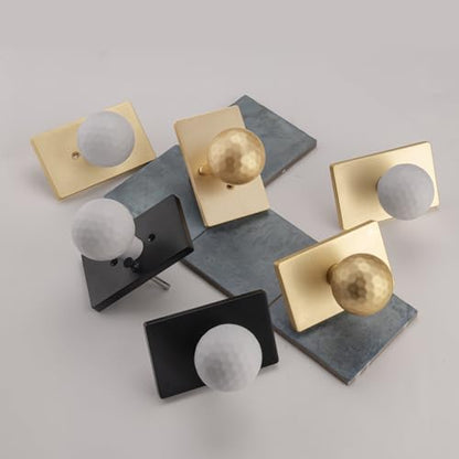 White Interior Door Knob for Privacy Bath & Bedroom