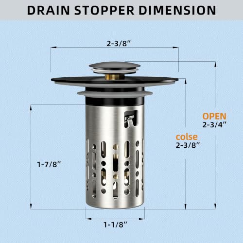 Bathroom Sink Drain Strainer
