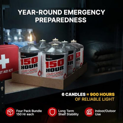 115 Hour Emergency Candles