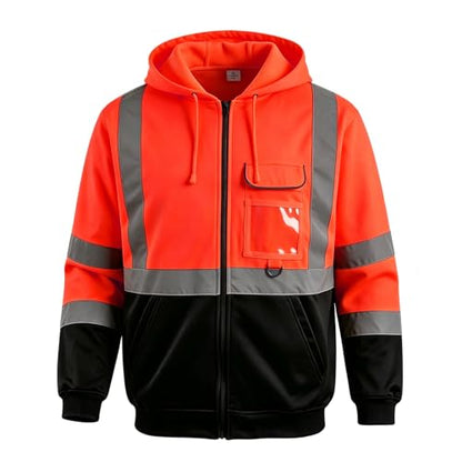 ANSI Class 3 High Vis Safety Hoodie