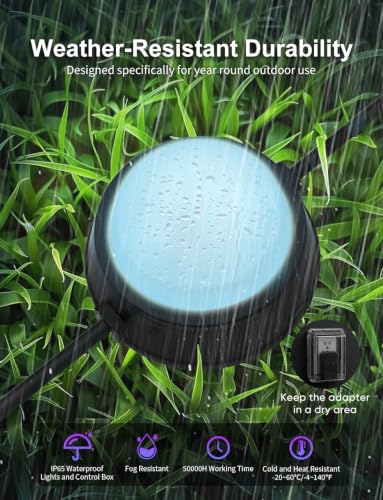 Outdoor Ground Lights RGBCW