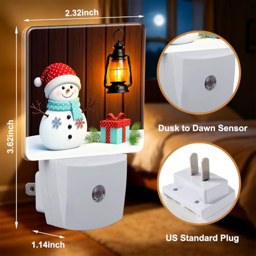 Night Lights Plug into Wall (Christmas C)