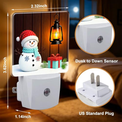 Night Lights Plug into Wall (Christmas C)