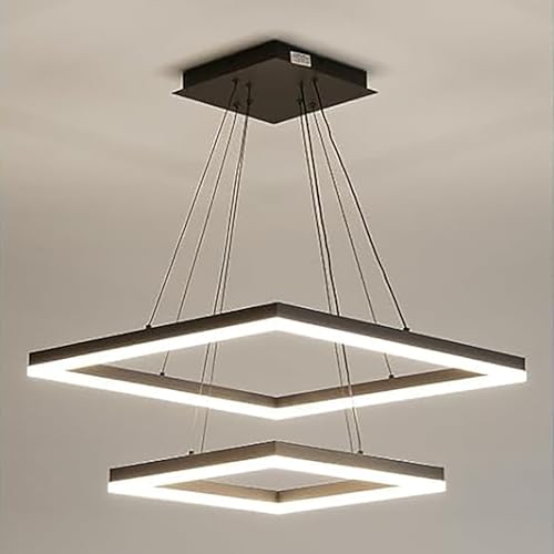 Modern Square LED Chandelier