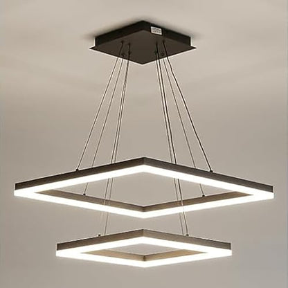 Modern Square LED Chandelier