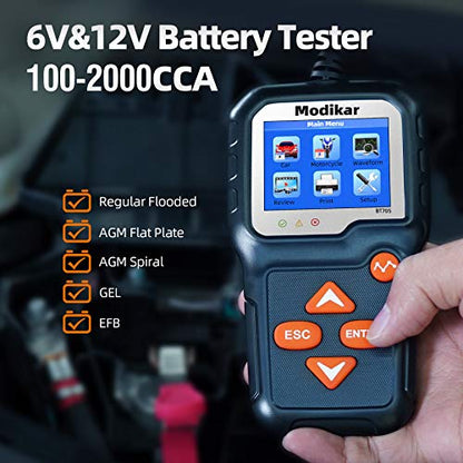 6V 12V Car Battery Tester (BT705 6V & 12V)