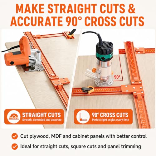 50 Inch Circular Saw Guide Rail Kit