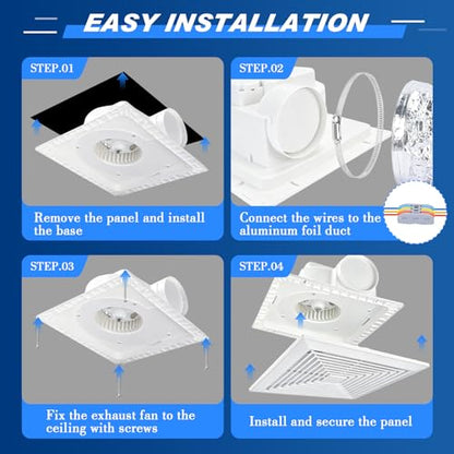 Bathroom Exhaust Fan without Light