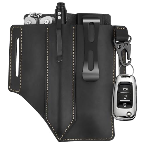 Leather Multitool Sheath for EDC Tools