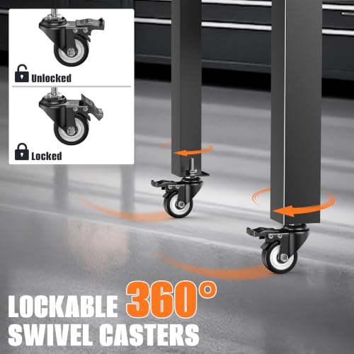 Heavy Duty Metal Workbench