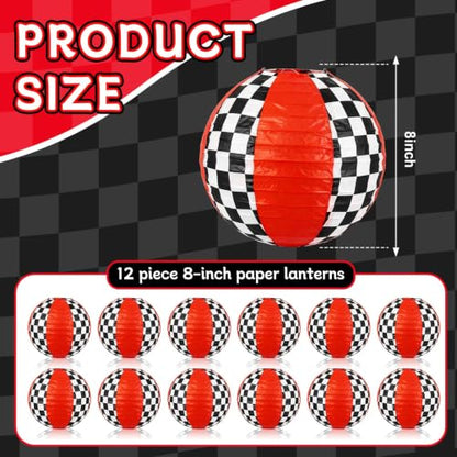 12 Pack 8 Inch Paper Lanterns