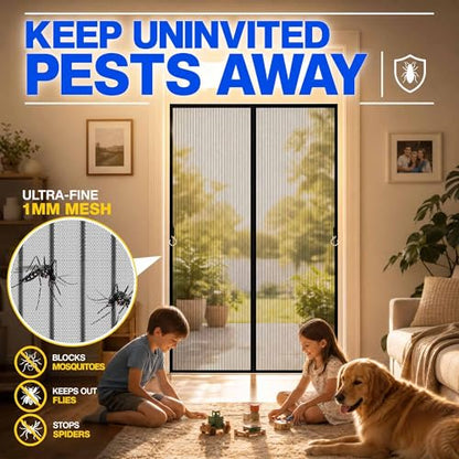 Magnetic Screen Door Mesh