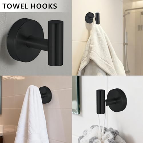 Bathroom Hardware Set Includes Towel Ring