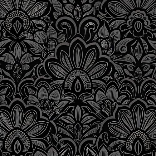 Peel and Stick Wallpaper Floral Wall Paper Modern Decorative Self Adhesive Removable Wallpaper