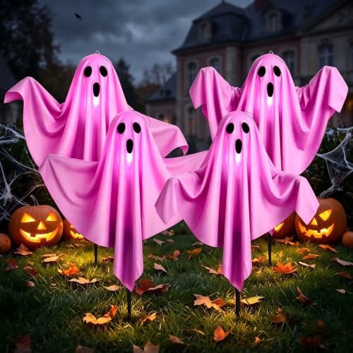 Halloween Ghost Pathway Lights Outdoor