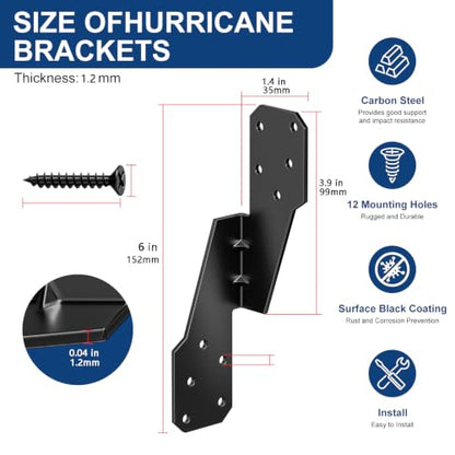 Hurricane Straps Tie Brackets