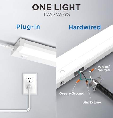 Under Cabinet Lighting Hardwired or Plug in