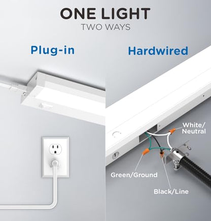 Under Cabinet Lighting Hardwired or Plug in