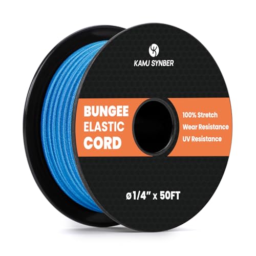 Bungee Cord 1 (Blue / 1/4" x 50FT)
