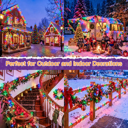 500 LED Christmas Lights Outdoor (Multicolor / 500 LED)