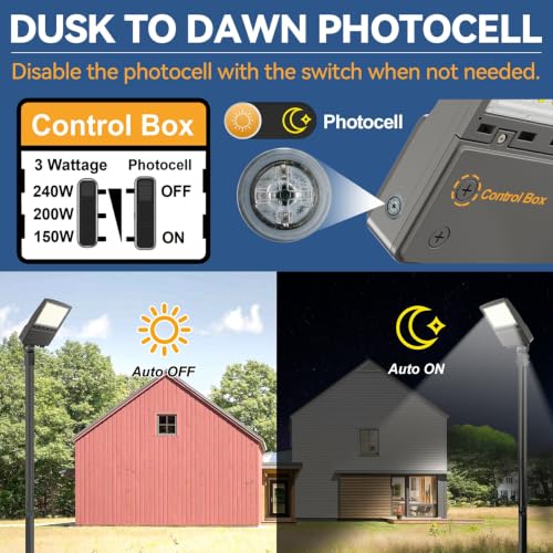 360W LED Parking Lot Light