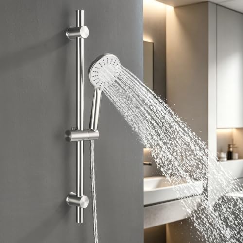 Shower Slide Bar with Adjustable 5