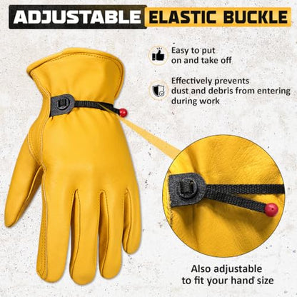 Cowhide Work Gloves Men & Women