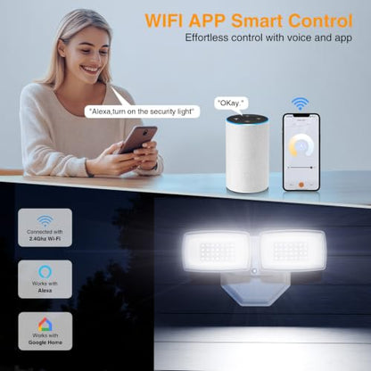 32W Smart Flood Lights Outdoor