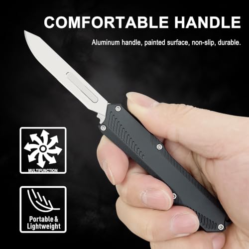 Retractable Scalpel Pocket Knife Mini Folding Utility Knife