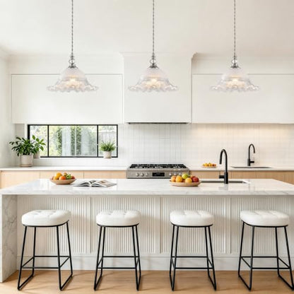 1 Pack Vintage Crystal Pendant Light Fixtures