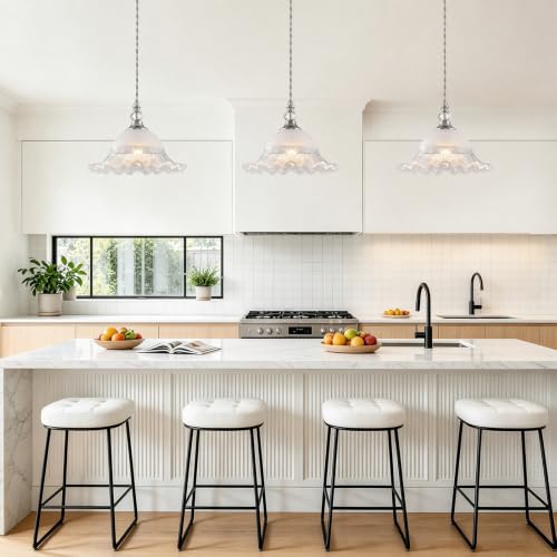 1 Pack Vintage Crystal Pendant Light Fixtures