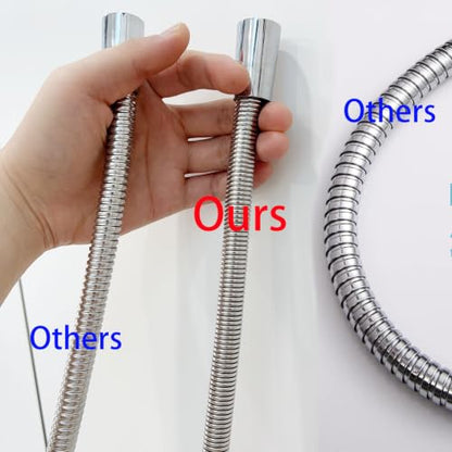 59" Stainless Steel Shower Hose (Sliver / 59 Inches)