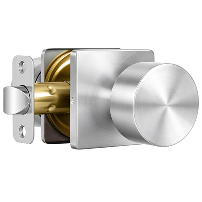 Brushed Nickel Closet Door Knobs (Brushed Nickel)