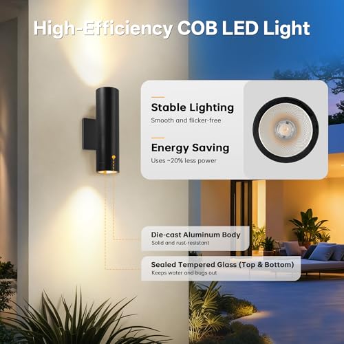 Dusk to Dawn Outdoor Wall Lights