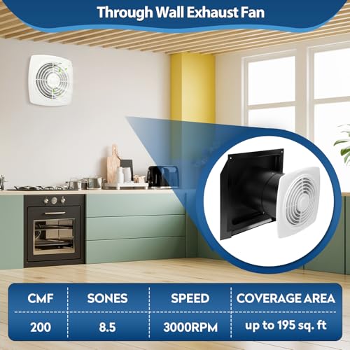 Through Wall Exhaust Fan