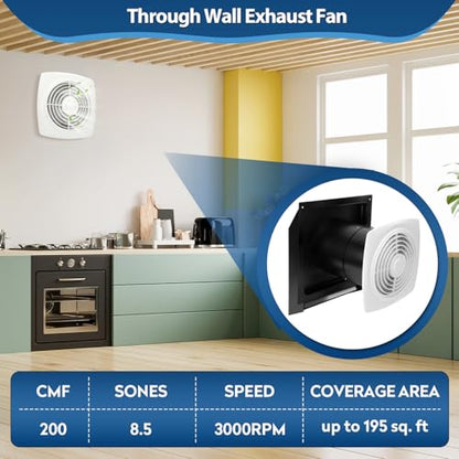 Through Wall Exhaust Fan