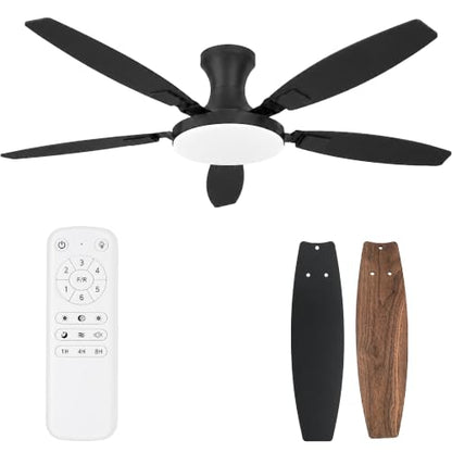 52 Inch Ceiling Fan with Lights and Remote