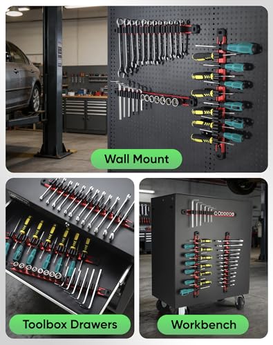 Magnetic Screwdriver Organizer